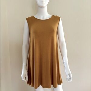 MITTOSHOP Gold knit dress